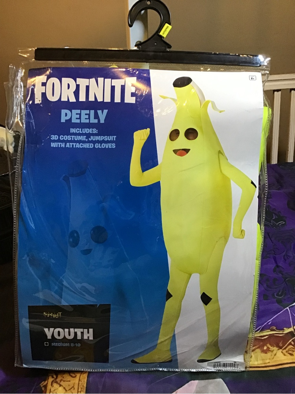 Fortnite peely child costume size medium 8-10